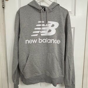 New Balance Classic Gray Hoodie for Men